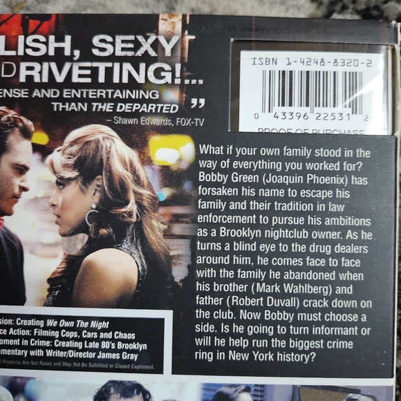 We Own The Night DVD Mark Wahlberg Eva Mendes Robert Duvall Joaquin Phoenix - Picture 9 of 9